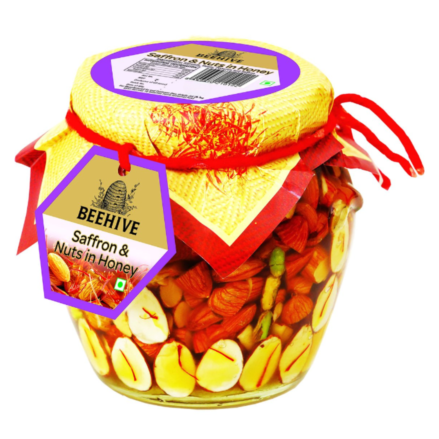 Beehive Saffron and Nuts Honey